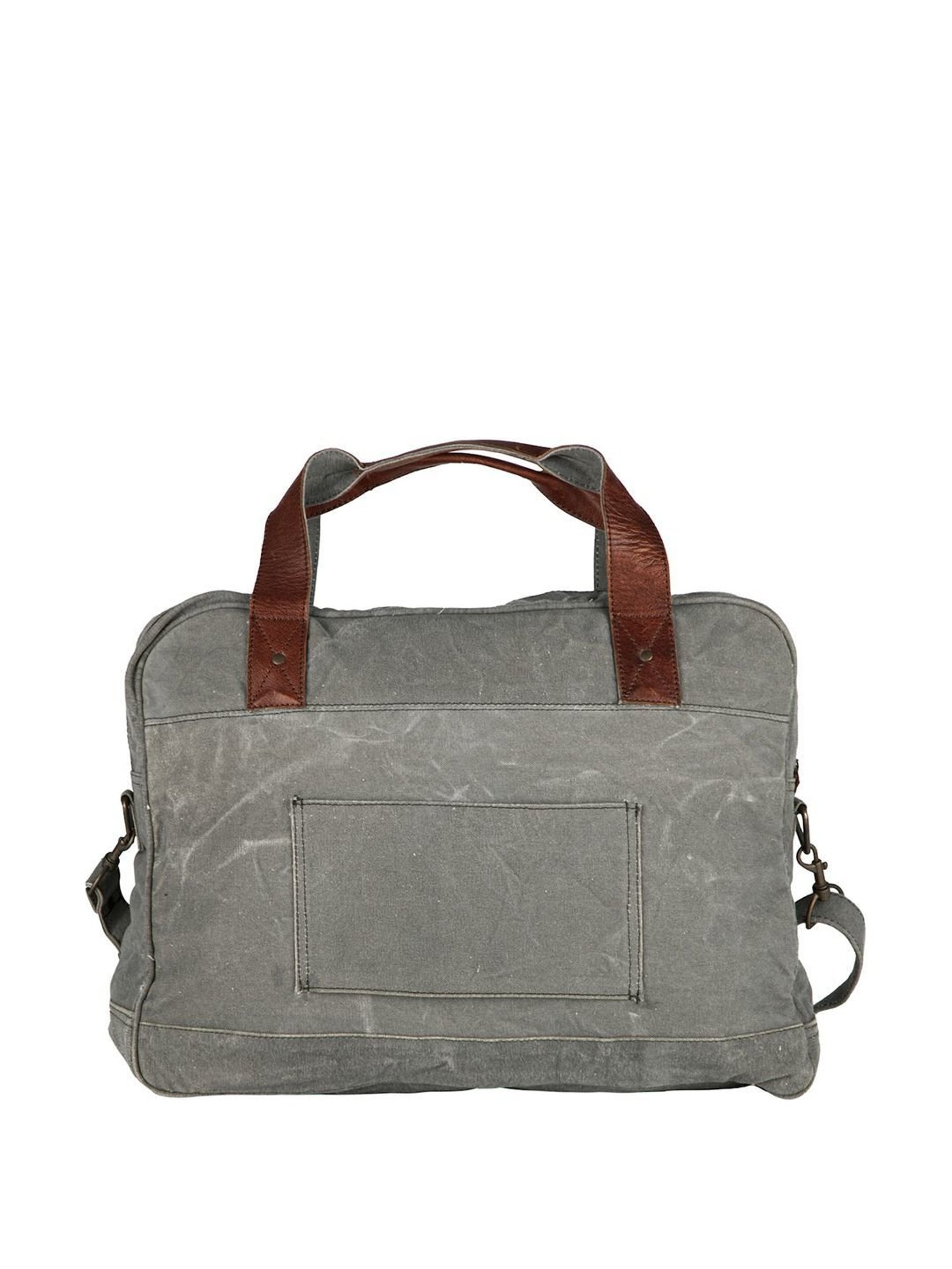 Priority Black Synthetic Large Messenger Bag