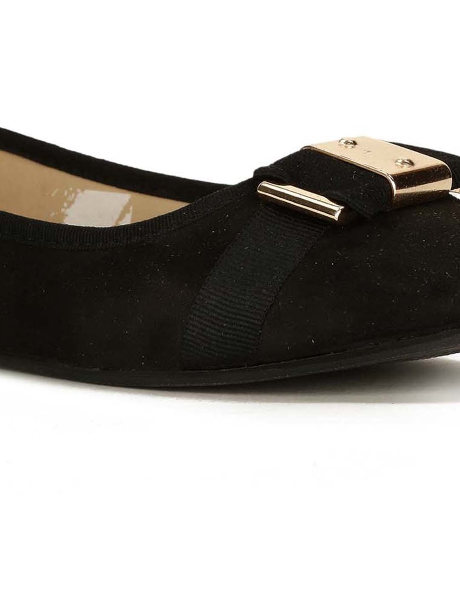 Bata Women's Black Flat Ballets