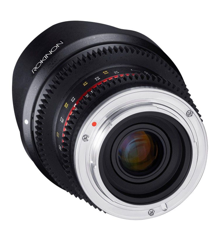 New Rokinon 12mm T2.2 Cine Ultra Wide Angle Video Lens for Fuji X