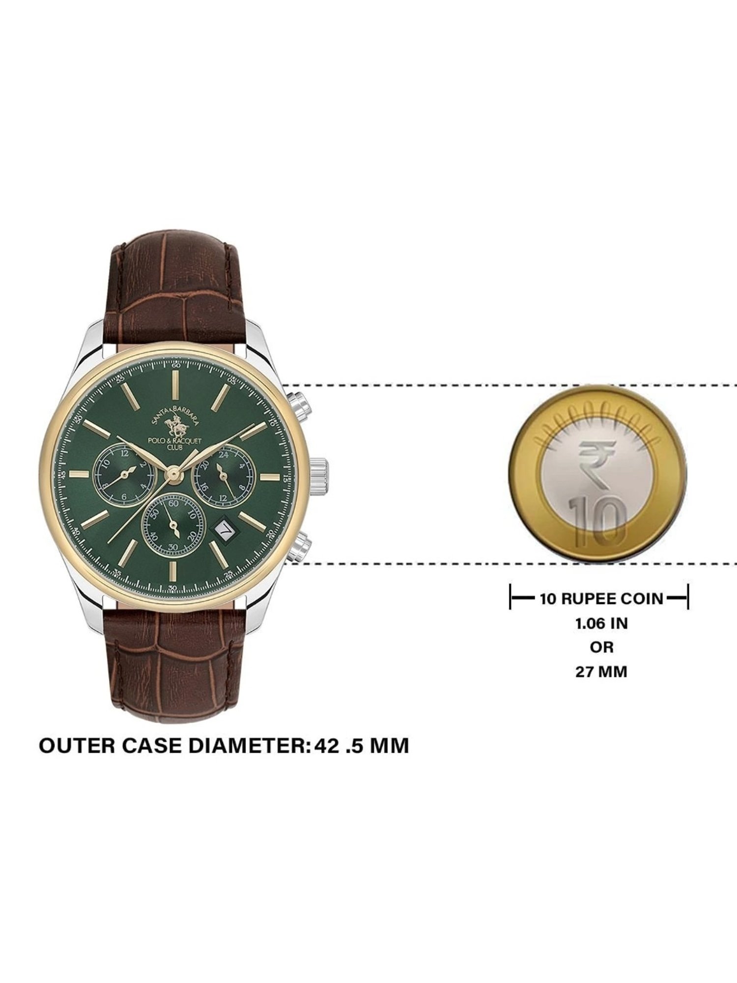 Santa Barbara Polo & Racquet Club SB.1.10581-3 Analog Watch for Men