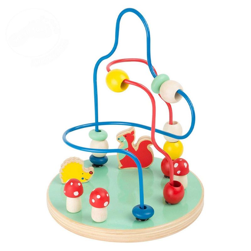 Small Foot Wooden Toys Bead Rollercoaster "Move It!" Playset