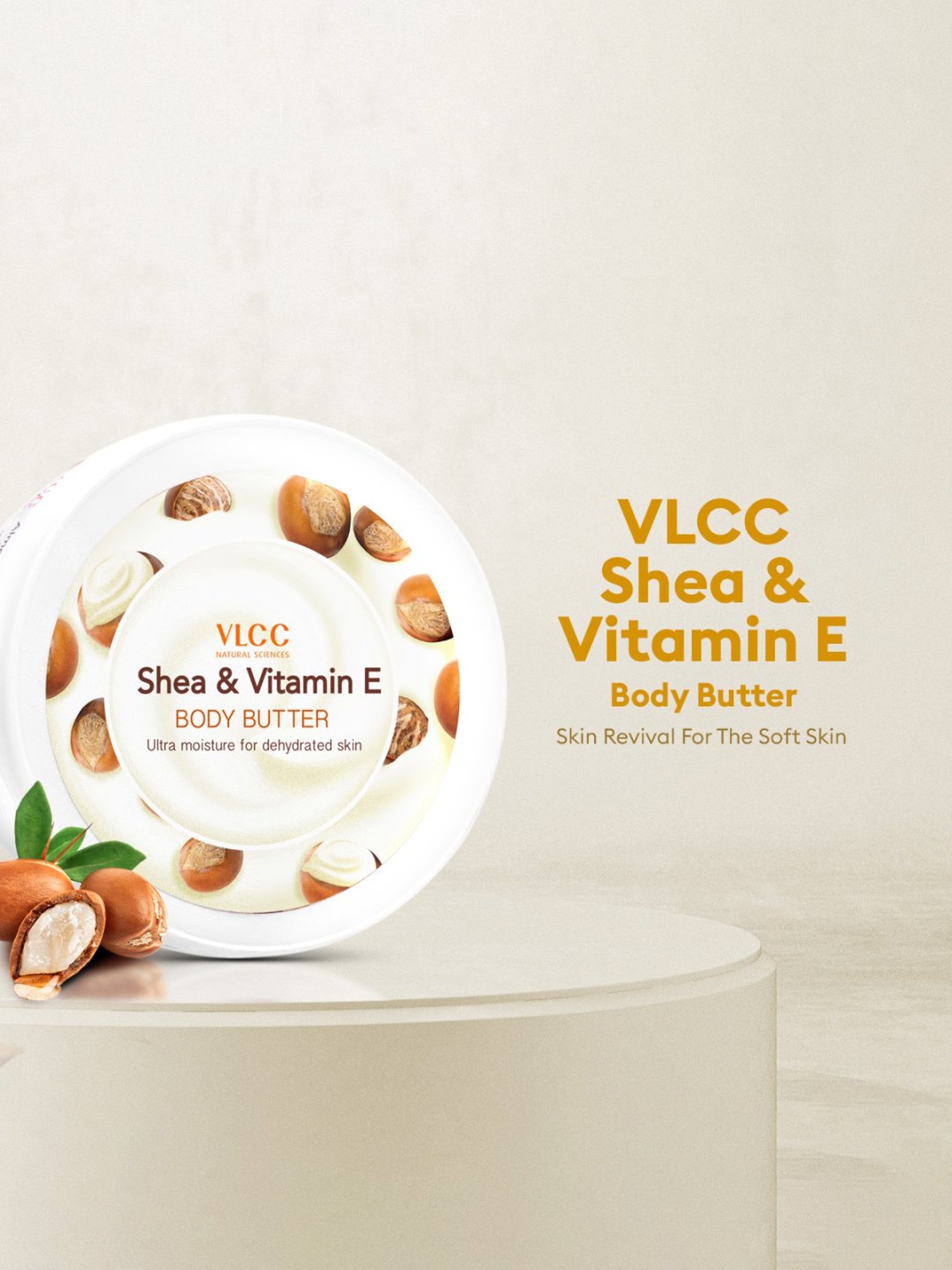 VLCC Shea & Vitamin E Body Butter - 200 gm