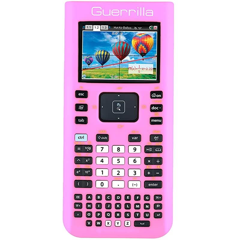 Silicone Case for Texas Instruments TI Nspire CXCX CAS Graphing Calculator Pink