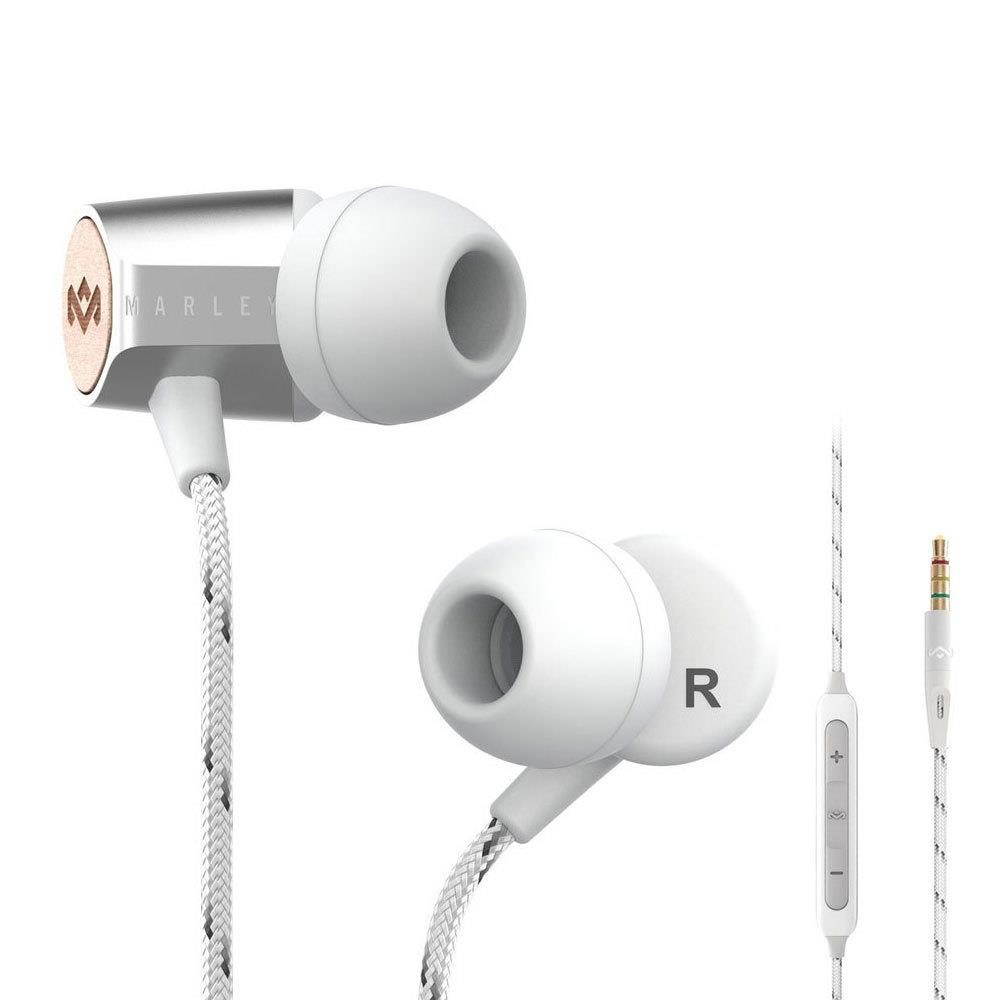 House of Marley Uplift 2 EM-JE093-SV Aluminum Headphones