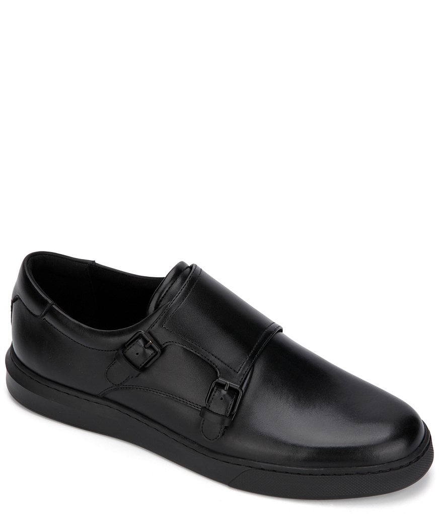 Kenneth Cole New York Men's Liam Leather Monk Strap Shoes