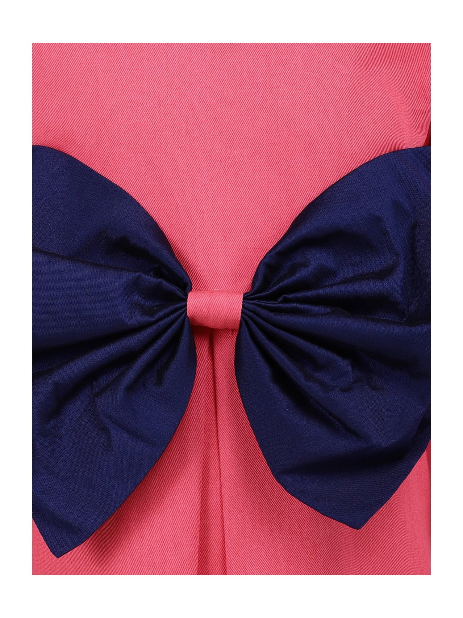 A Little Fable Kids Pink Cotton Dress