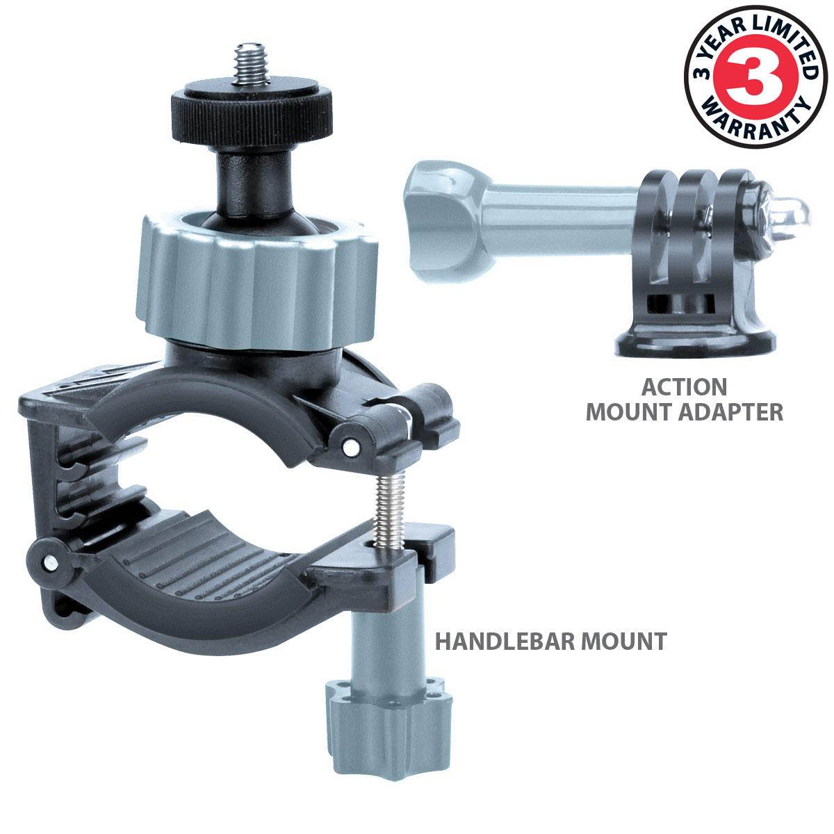 USA Gear GRCMAHB100BKEW+CLTH Camera Mount