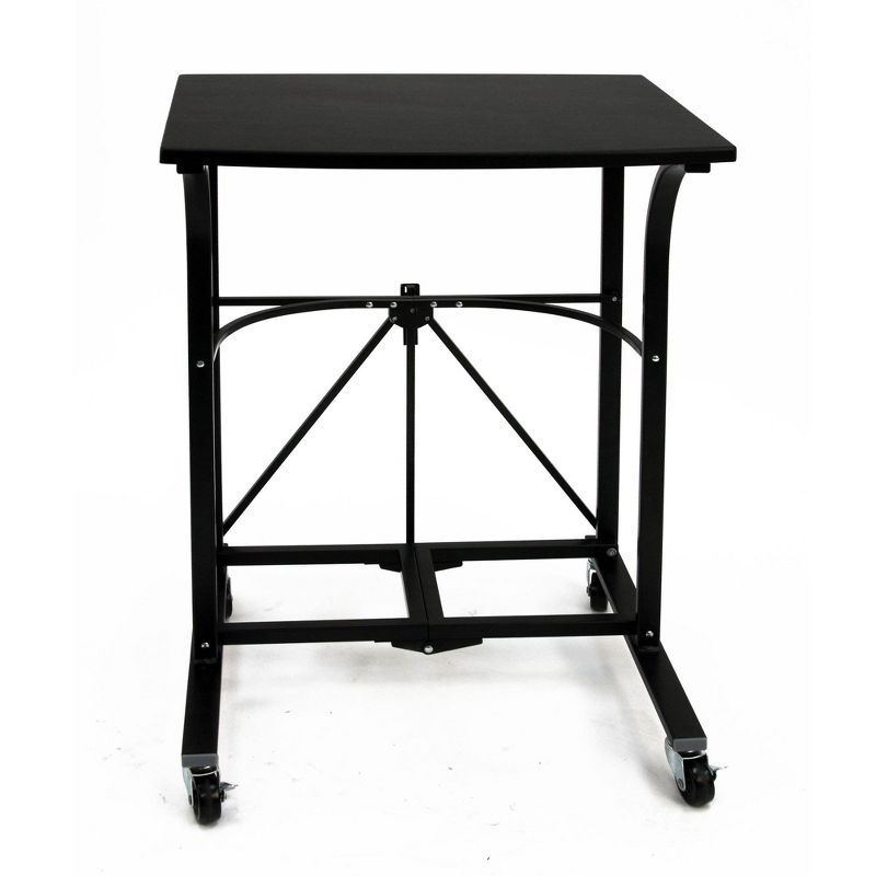 Origami Group RDP-01 Easy To Move Steel 4 Locking Wheel Foldable Trolley Table