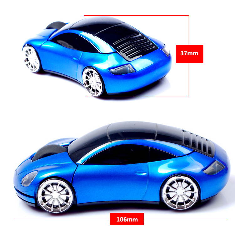 HXSJ Ergonomic Optical Office 2.4G Wireless Gaming Mouse Mice Adjustable 2400 DPI with 6 Buttons for Laptop PC Notebook Computer