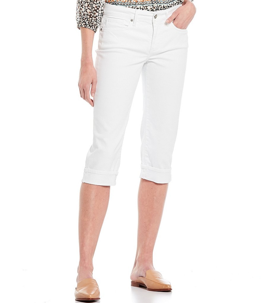 NYDJ Petite Size Marilyn Cuffed Crop Cool Embrace&reg; Denim Jeans