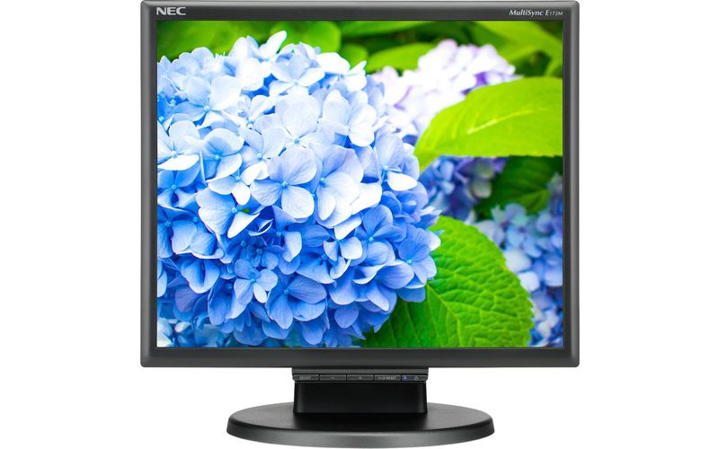 NEC Display E172M-BK 17" SXGA LED LCD Monitor - 5:4 - Black - Twisted nematic (TN) - 1280 x 1024 - 16.7 Million Colors - 250 Nit Typical - 5.50 ms