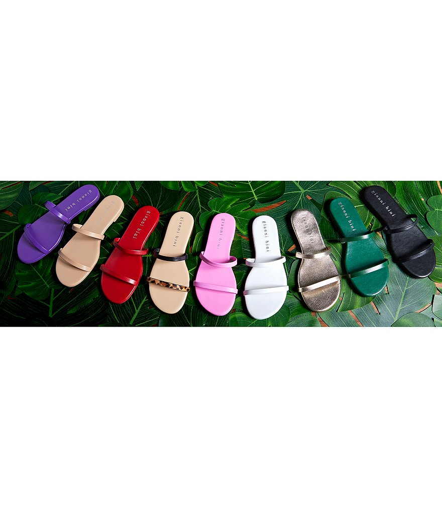 Gianni Bini Kaydie Double Band Slides