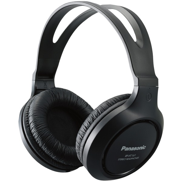 On-Ear Swivel Headphones, Black, HP-200