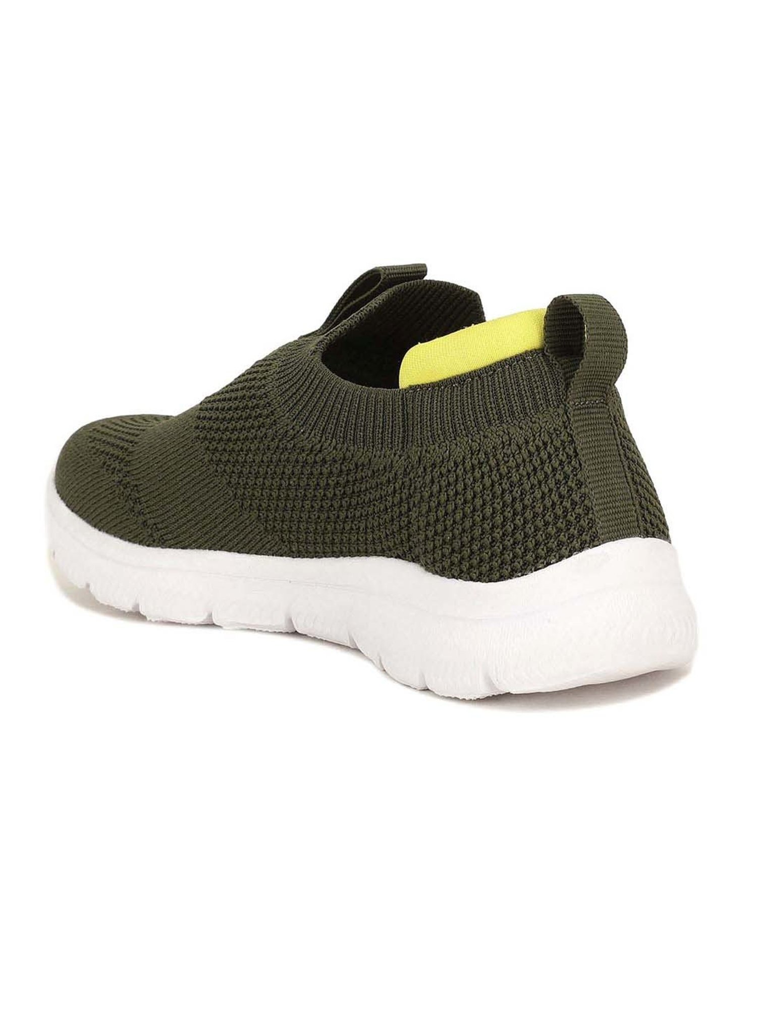Bubblegummers by Bata Kids Green Casual Slip-Ons