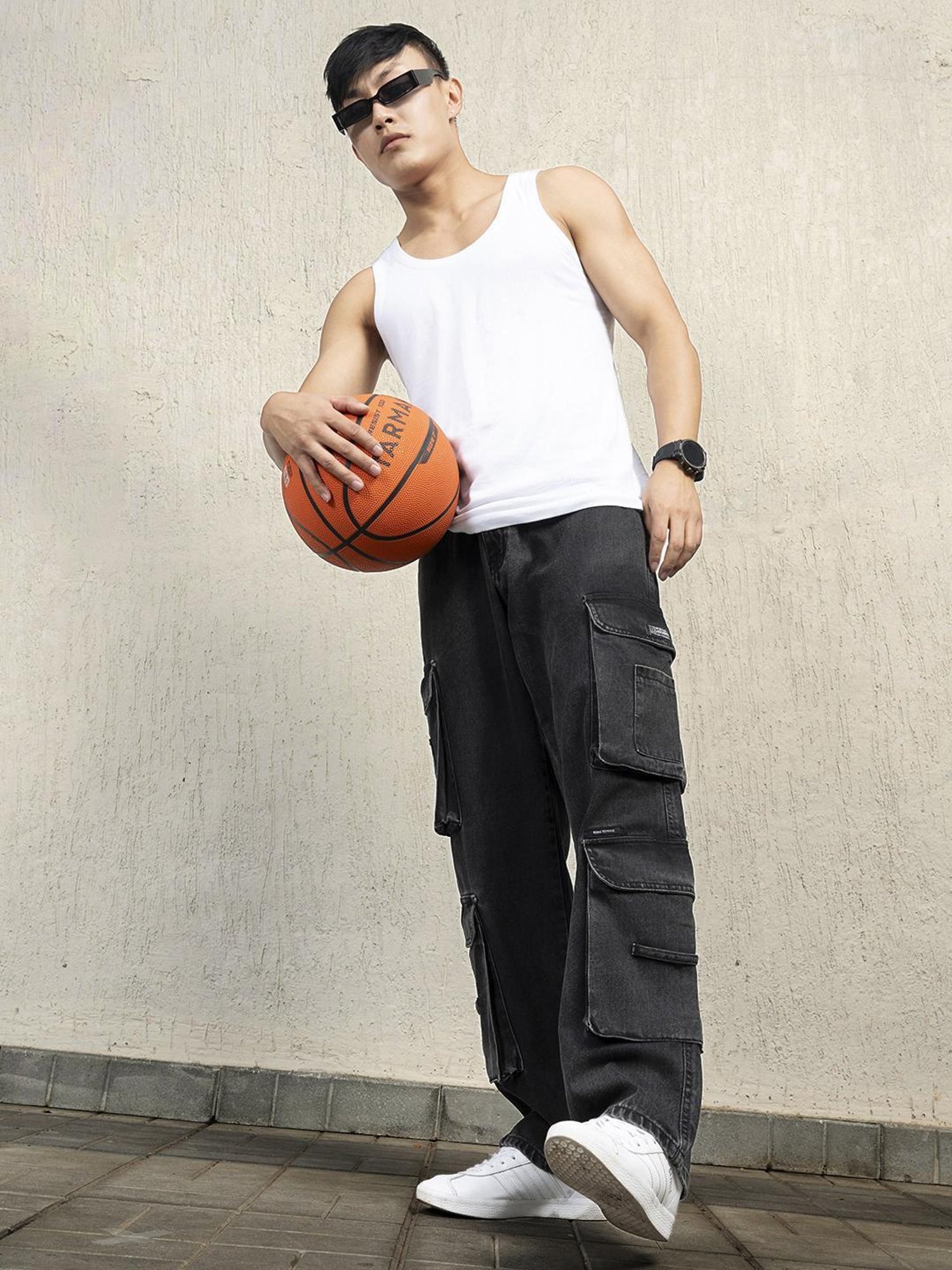 Hubberholme Men Cotton Long Sleeves Oversized Checked Double Pocket Shirt 149