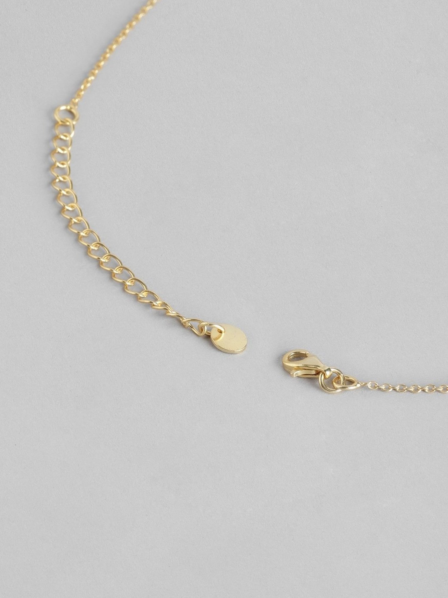 March by FableStreet 92.5 Sterling Silver Floral Mangalsutra for Women