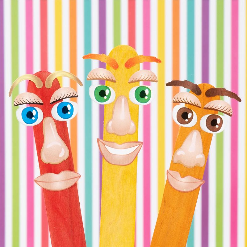 Ready 2 Learn Creative Sticker Roll - Face - 1,350 Self-Adhesive Stickers