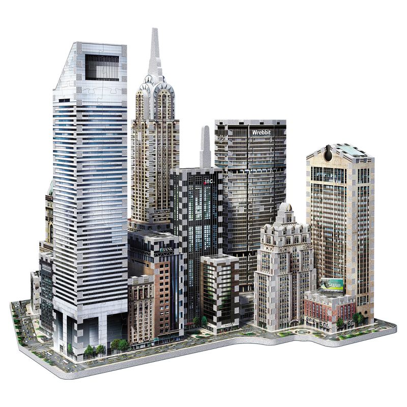 Wrebbit 2010 New York Midtown East 3D Puzzle 875pc