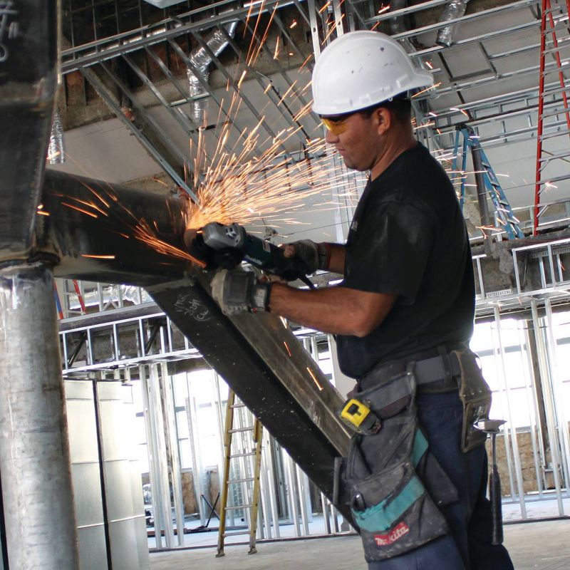 Makita 9564PC 4-1/2 in. SJS High-Power Paddle Switch Angle Grinder