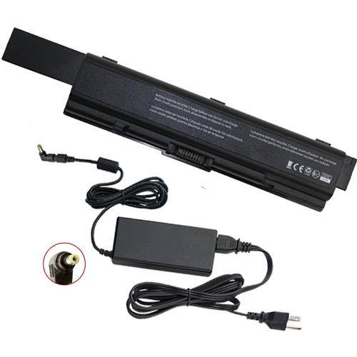 Toshiba Satellite Pro A200-1F9 Laptop Battery and 65 Watt Adapter - Premium Powerwarehouse 12 Cell Battery and 65 Watt Adapter Combo