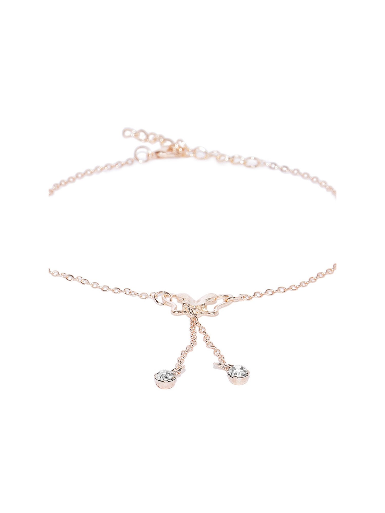 Abdesigns Gold-Plated Handpaint Wedding Doli Barat Bridal Anklets