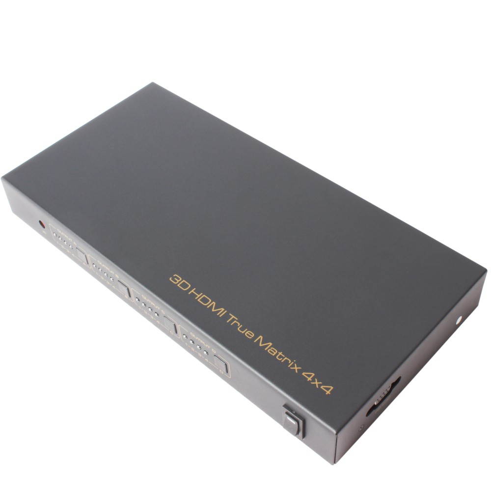 4X4 HDMI Matrixl,Support Blue-Ray DVD24/50/60fs/HD-DVD/xvYCC,Four Input HD Source signals switch and distribute to four HD Displays