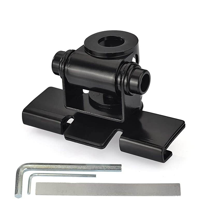 Vehicle CB Radio Antenna NMO Mount Fix Bracket Lip Mount with UHF PL259 Male Connector 5m165 feet RG58U Cable for Car Truck SUV CB Radio Amateur Radio Mobile Transceiver Ham Radio Antenna