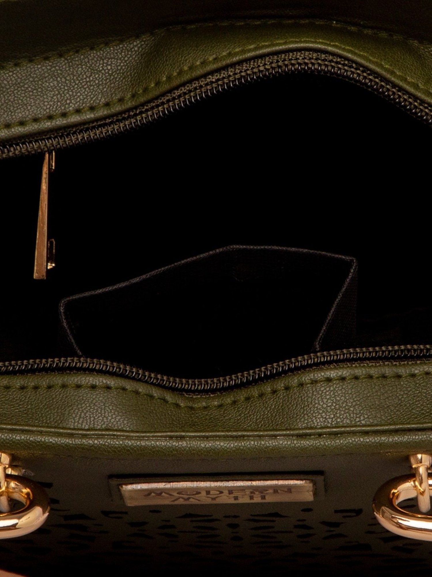 Modern Myth Olive Cut Work Medium Cross Body Bag