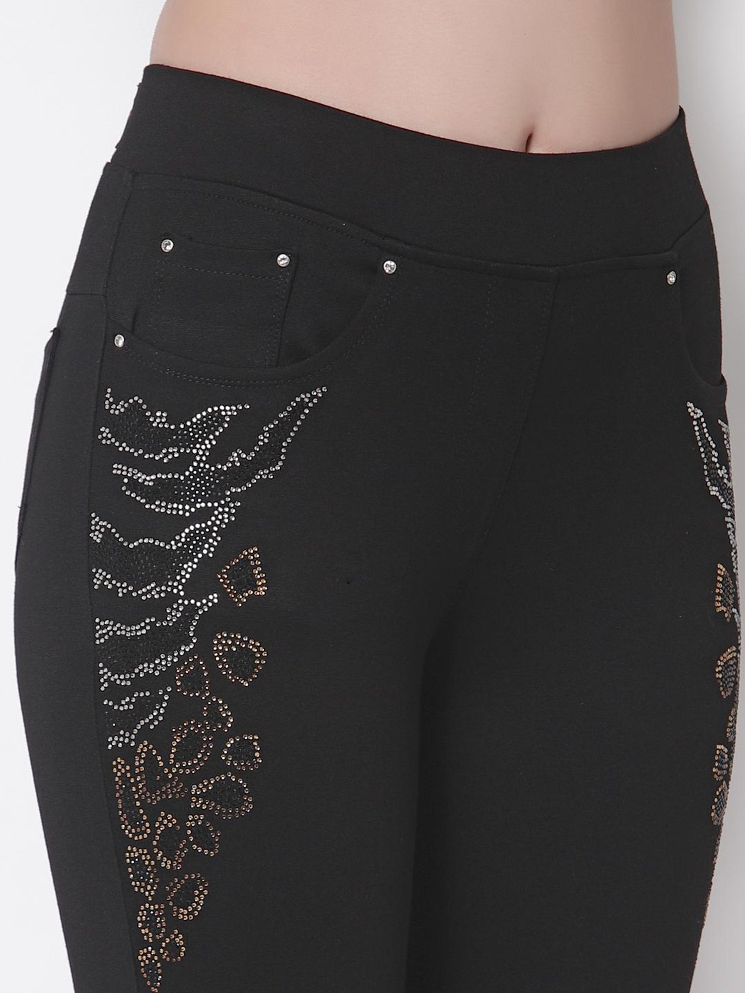 Westwood Black Embellished Jeggings