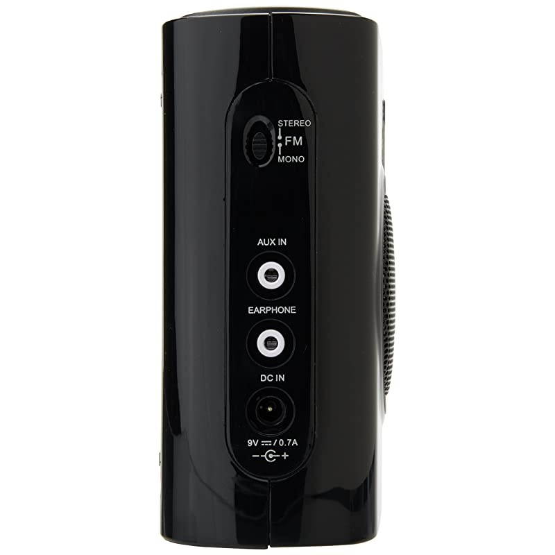 PR-D5BK AM/FM Portable Radio with Digital Tuning and RDS (Black)