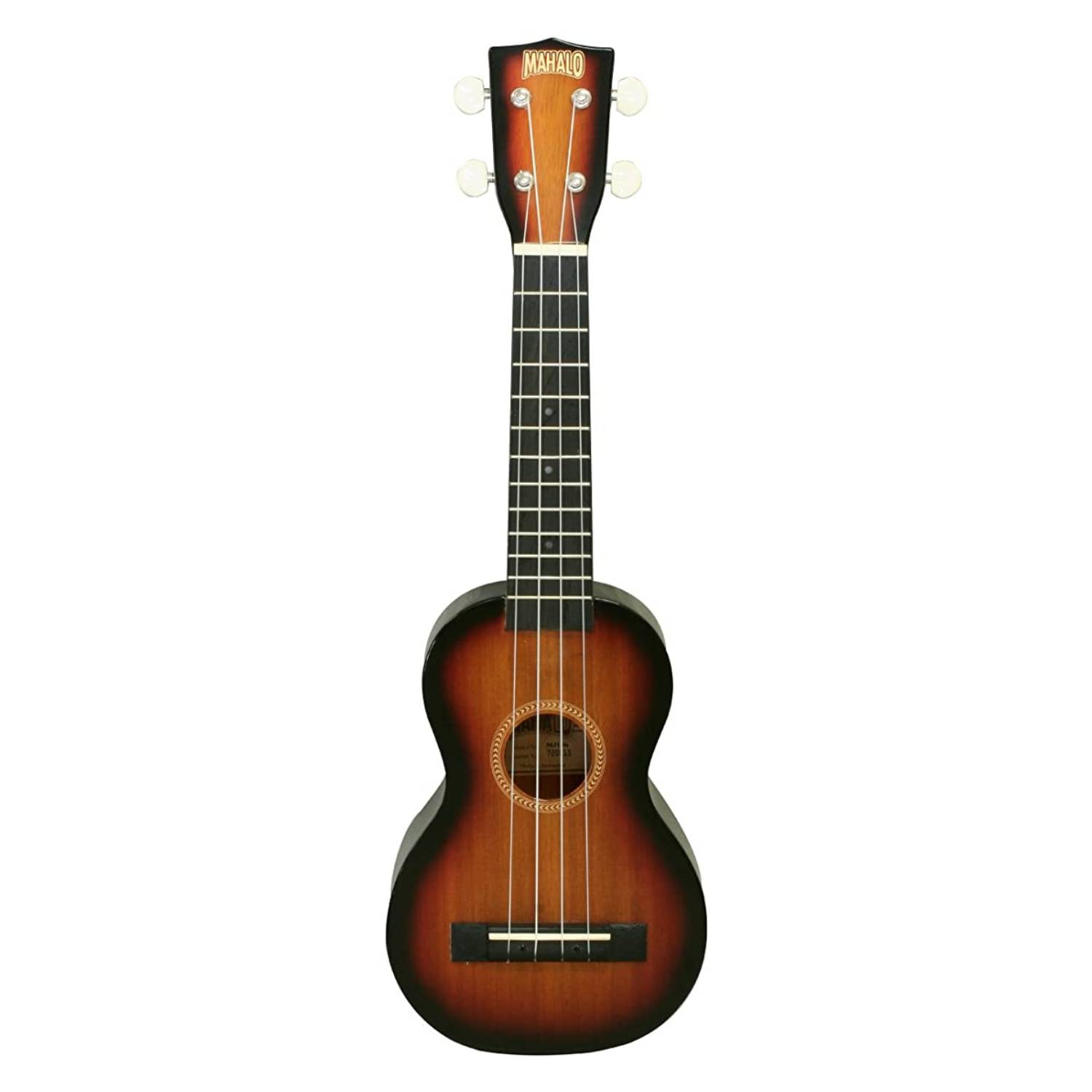 Mahalo Java Series MJ1TBK-U Soprano Ukulele 3-Tone Sunburst
