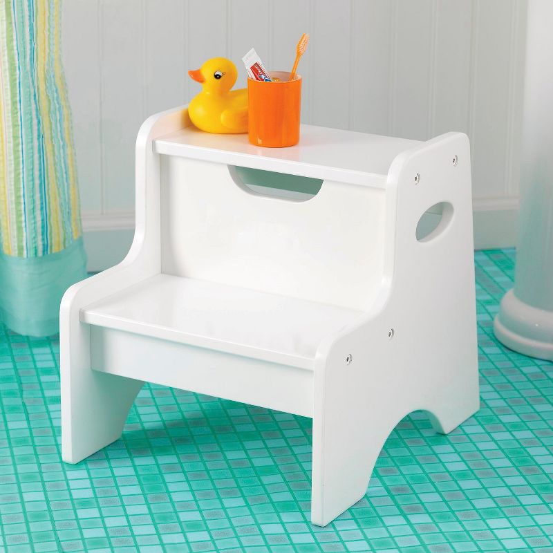 KidKraft Two-Step Stool - White