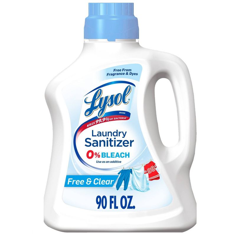 Lysol Laundry Sanitizer Free & Clear - 90oz
