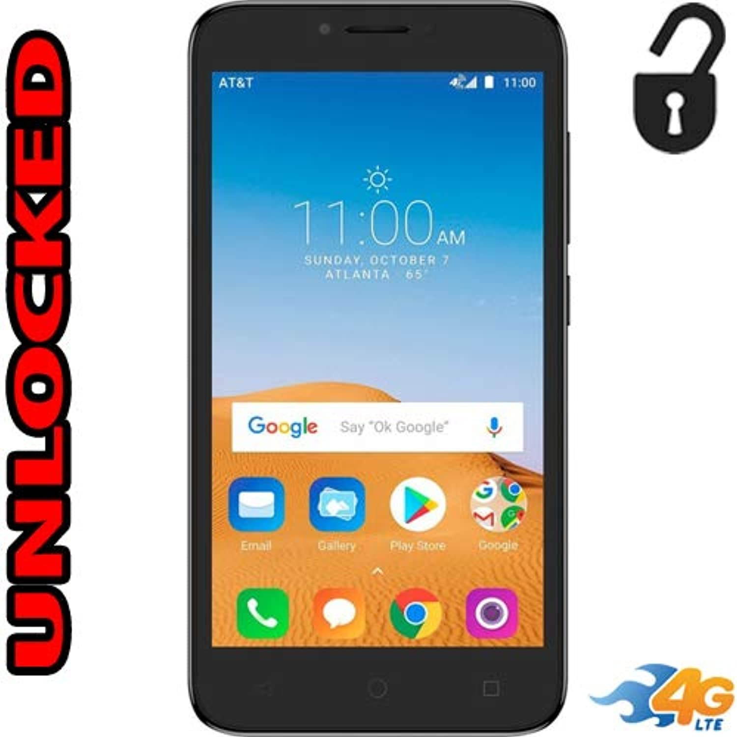 Alcatel Tetra 4G LTE Unlocked 5041C 5 inch 16GB Usa Latin  and  Caribbean Bands Android Oreo 8.1 (OT-5041C)