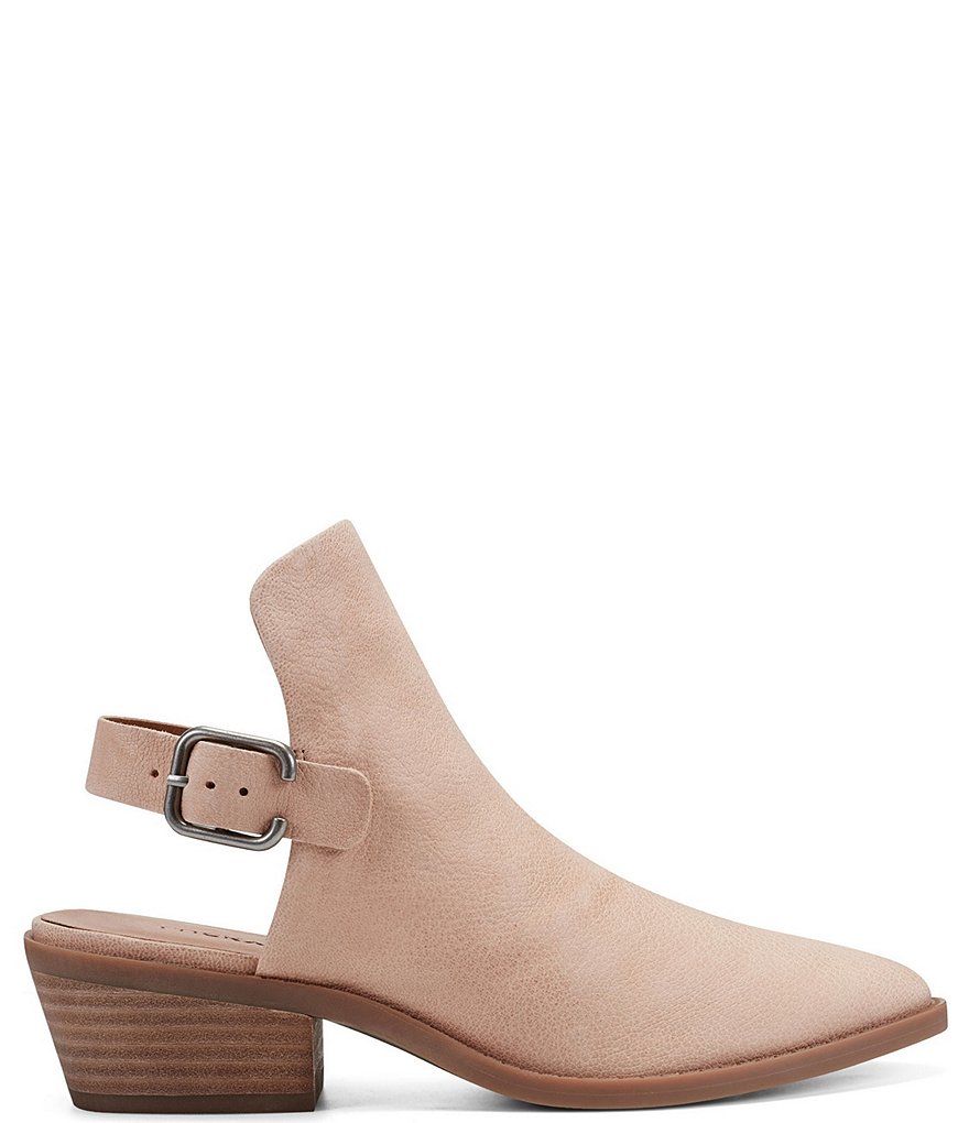 Lucky Brand Farryn Nubuck Slingback Low Heel Shooties