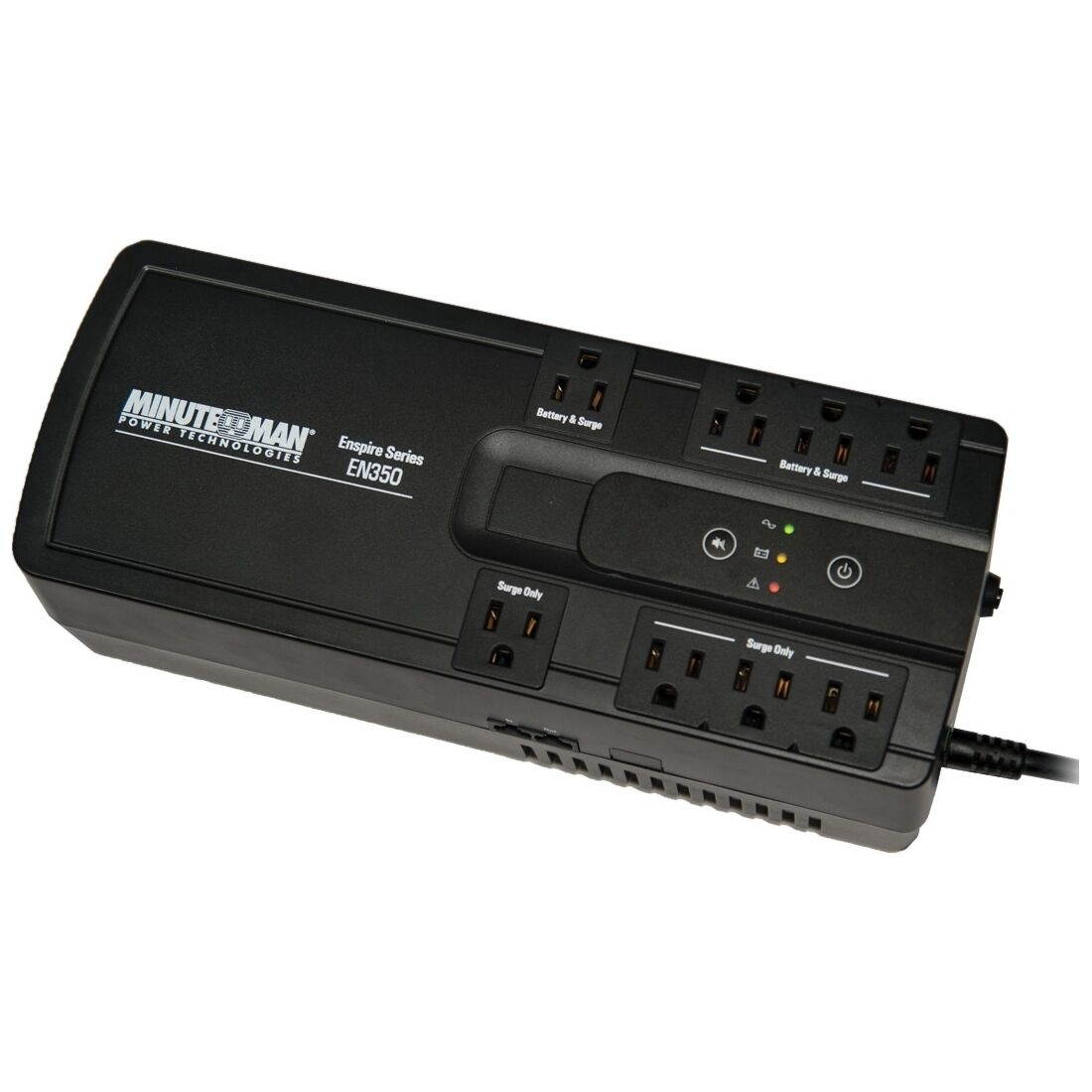Minuteman Ups350va Usb 4-bat/4-surge Outlets - 350 Va/200 W - 120 V Ac - 3