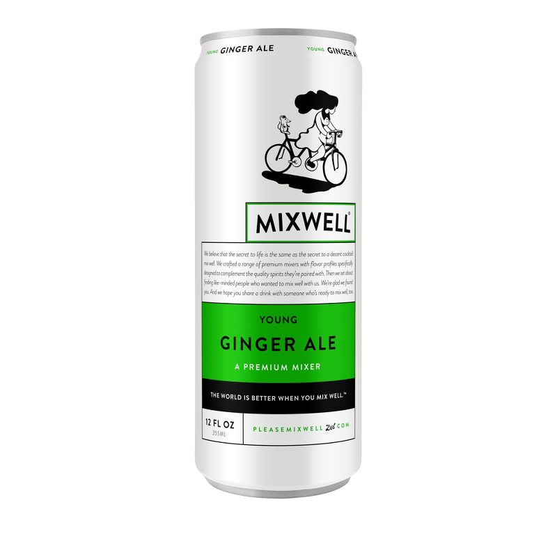 Mixwell Young Ginger Ale - 12 fl oz Can