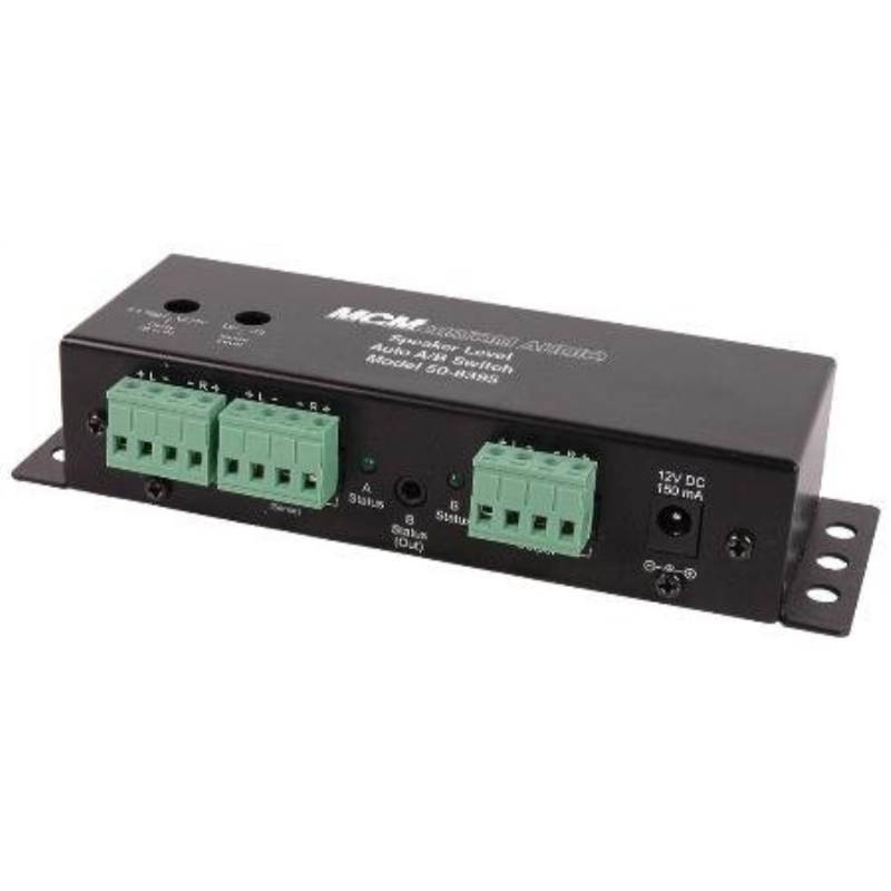 AUTOMATIc SPEAKER SWITcH, 200W, 12VDc