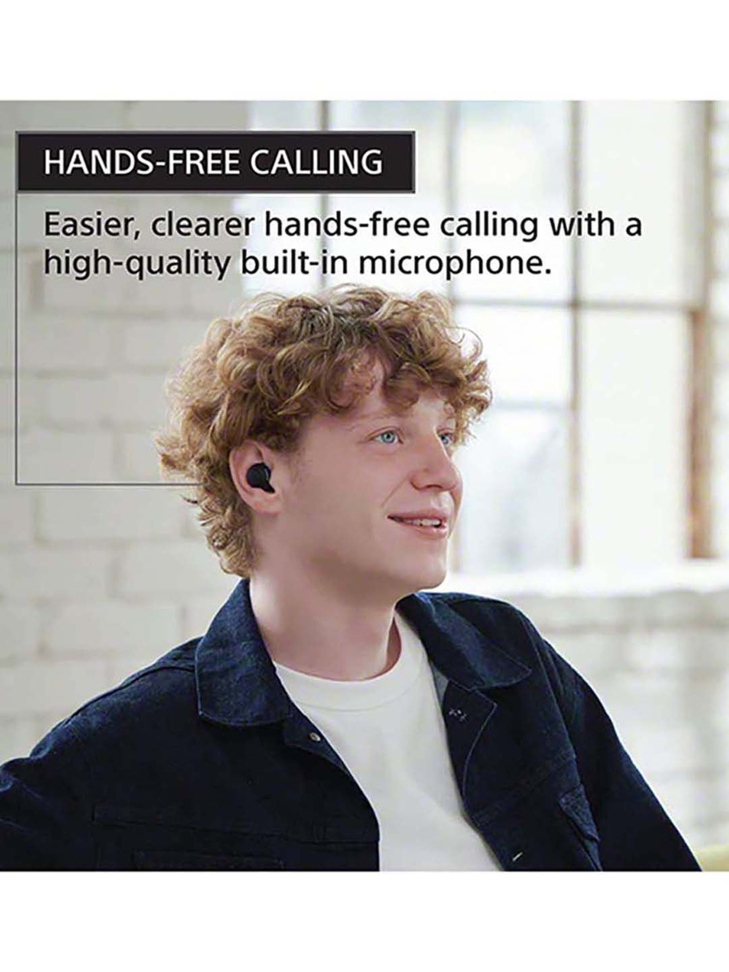 Sony WF-C500 True Wireless Bluetooth Earbuds with Mic (Black)