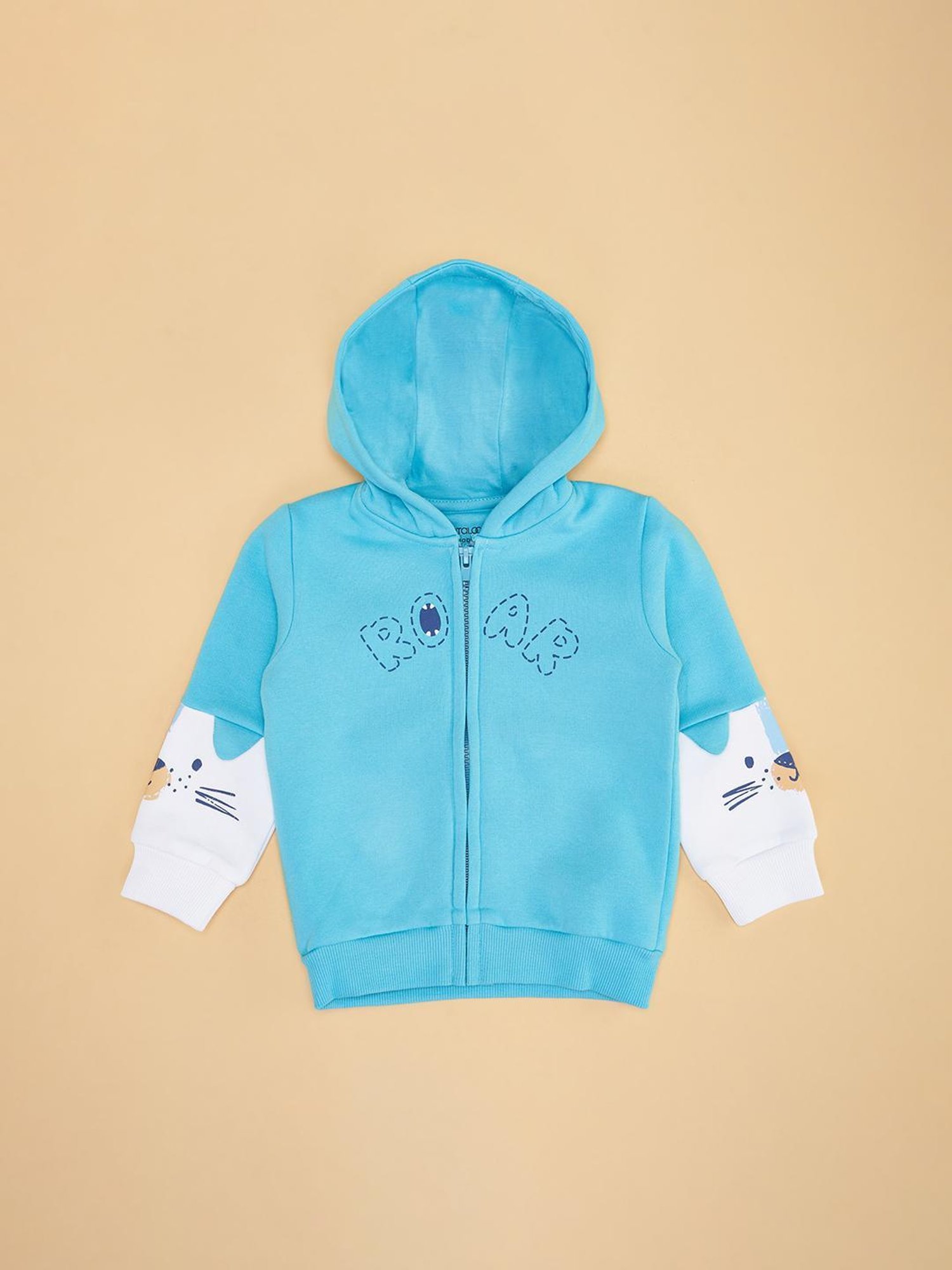 Pantaloons Baby Aqua Sweatshirt