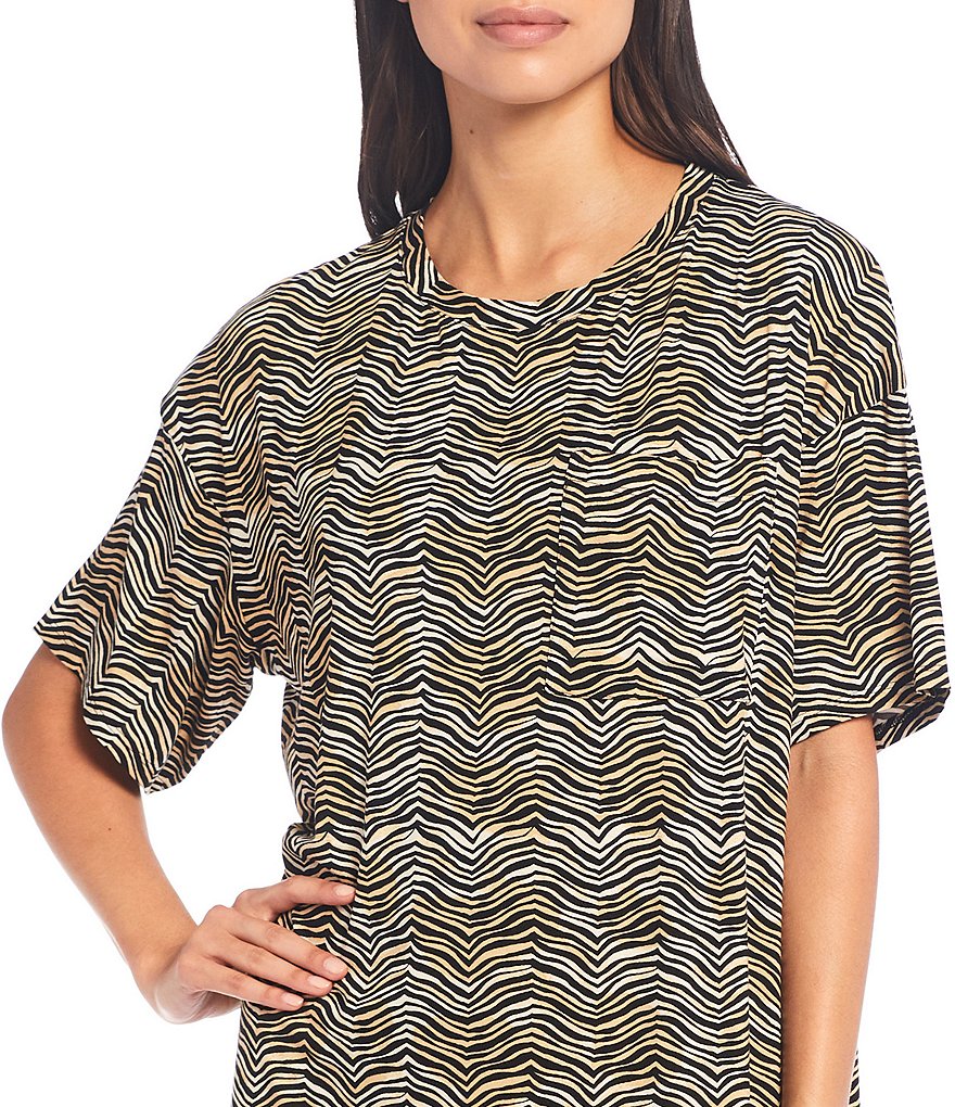 Refinery29 Animal Print Jersey Sleepshirt