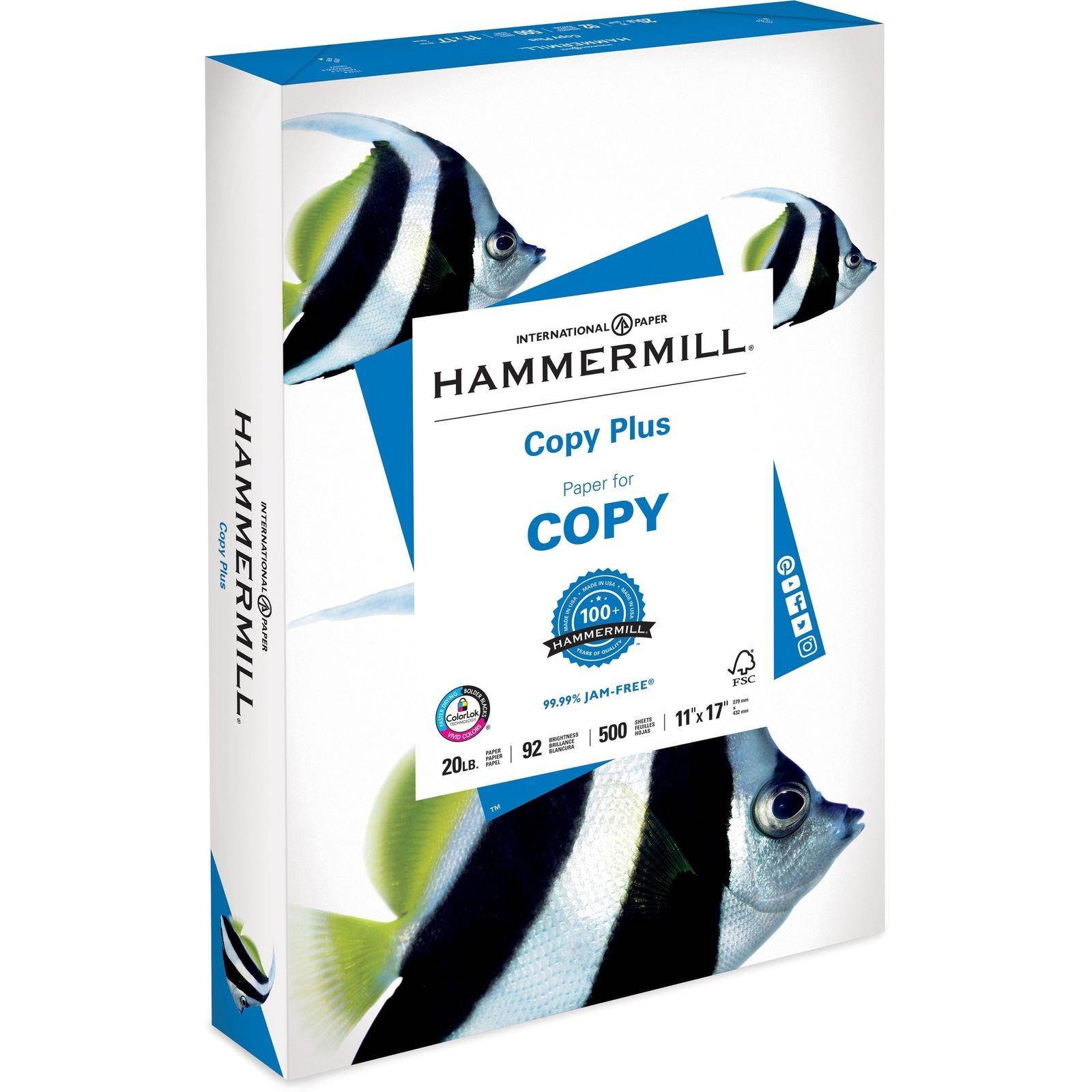 Hammermill Copy Plus Copy Paper - For Inkjet Print - Ledger/tabloid (ham105023)