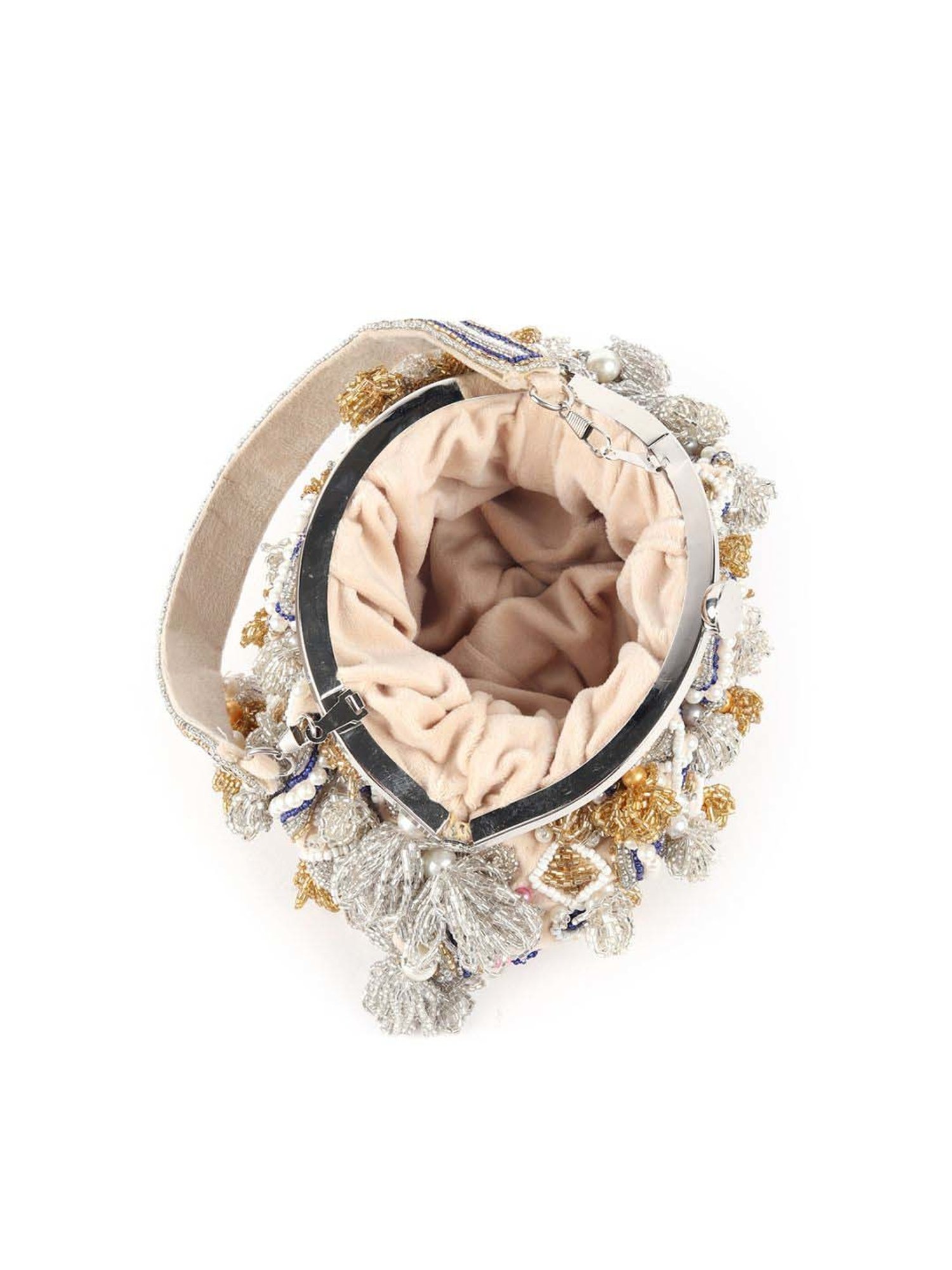 Odette Multicolor Embroidered Handbag