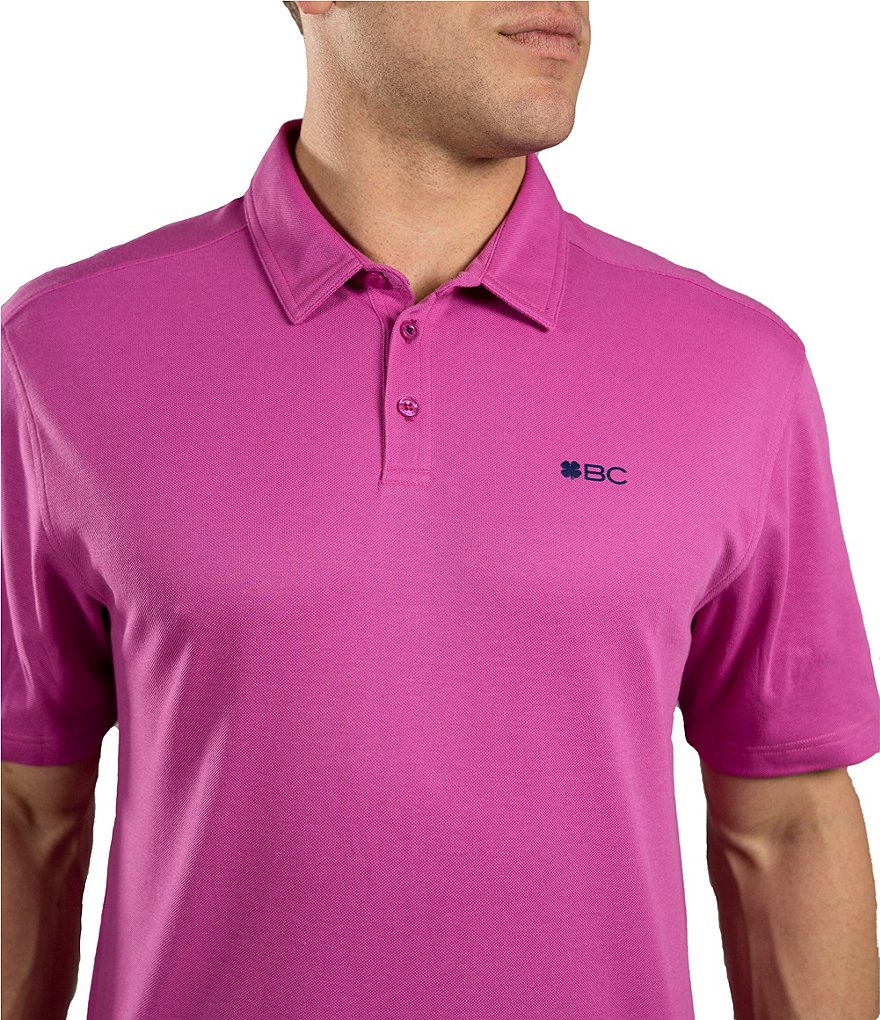 BLACK CLOVER Lucky Fit Short-Sleeve Everyday Dri-Balance&trade; Polo