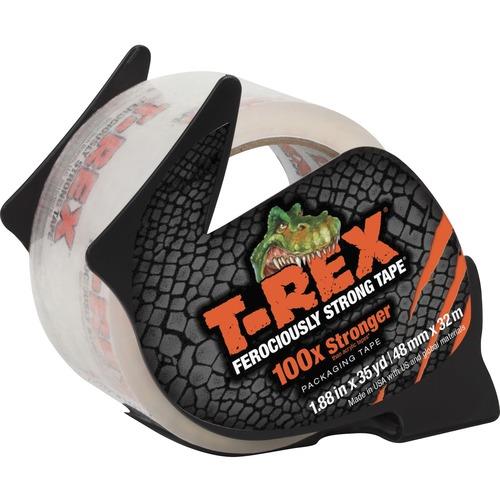 T-REX Packaging Tape 1.88" x 35 yds Crystal Clear 284713