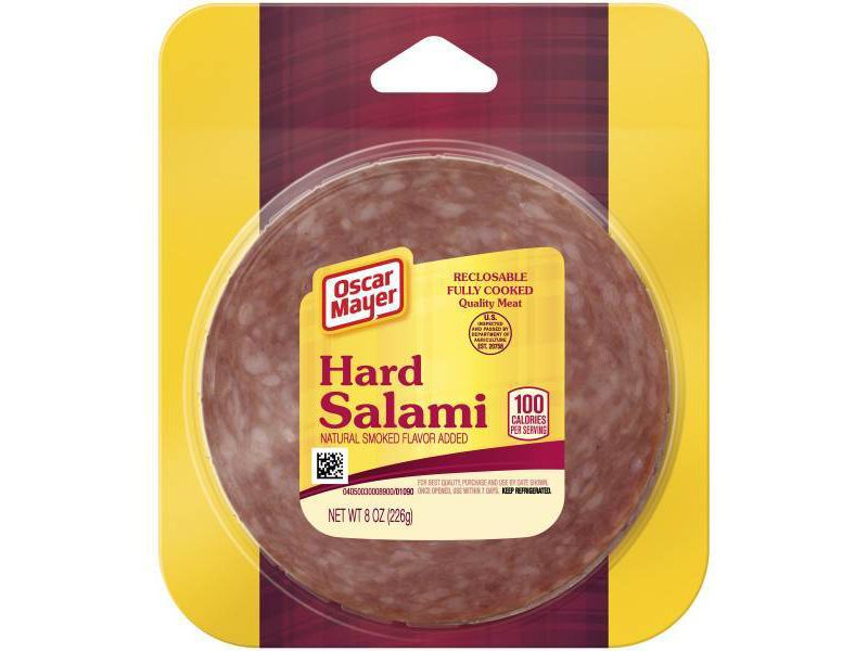 Oscar Mayer Sliced Hard Salami - 8oz