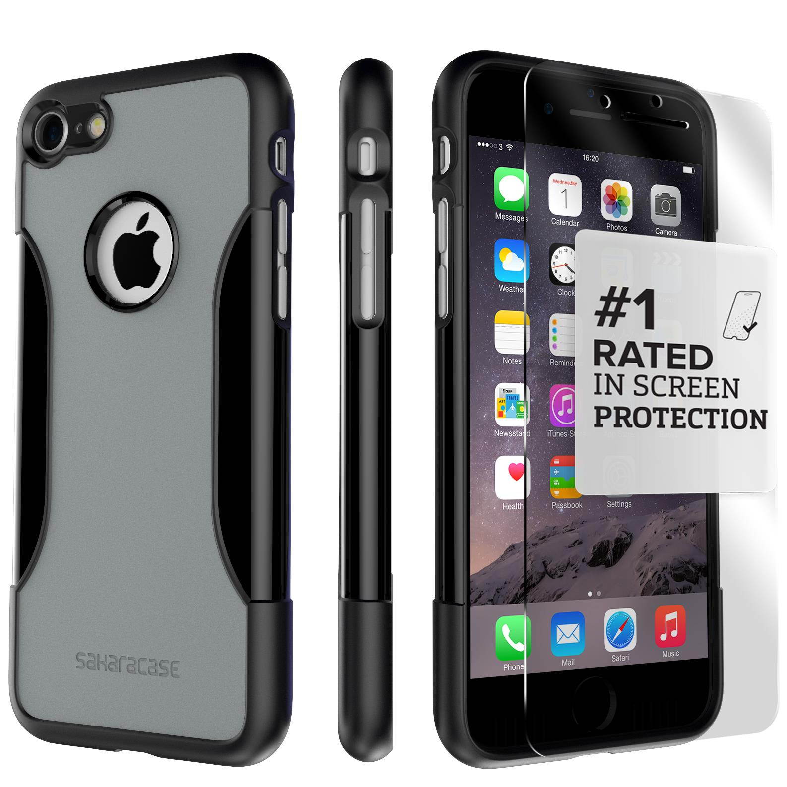 Moshi Vitros Clear Case for iPhone 11 - For Apple iPhone 11 Smartphone - Clear, Raven Black - High Gloss