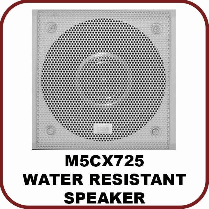 OWI M5CX725 25 W RMS - 5" Woofer Speaker - White