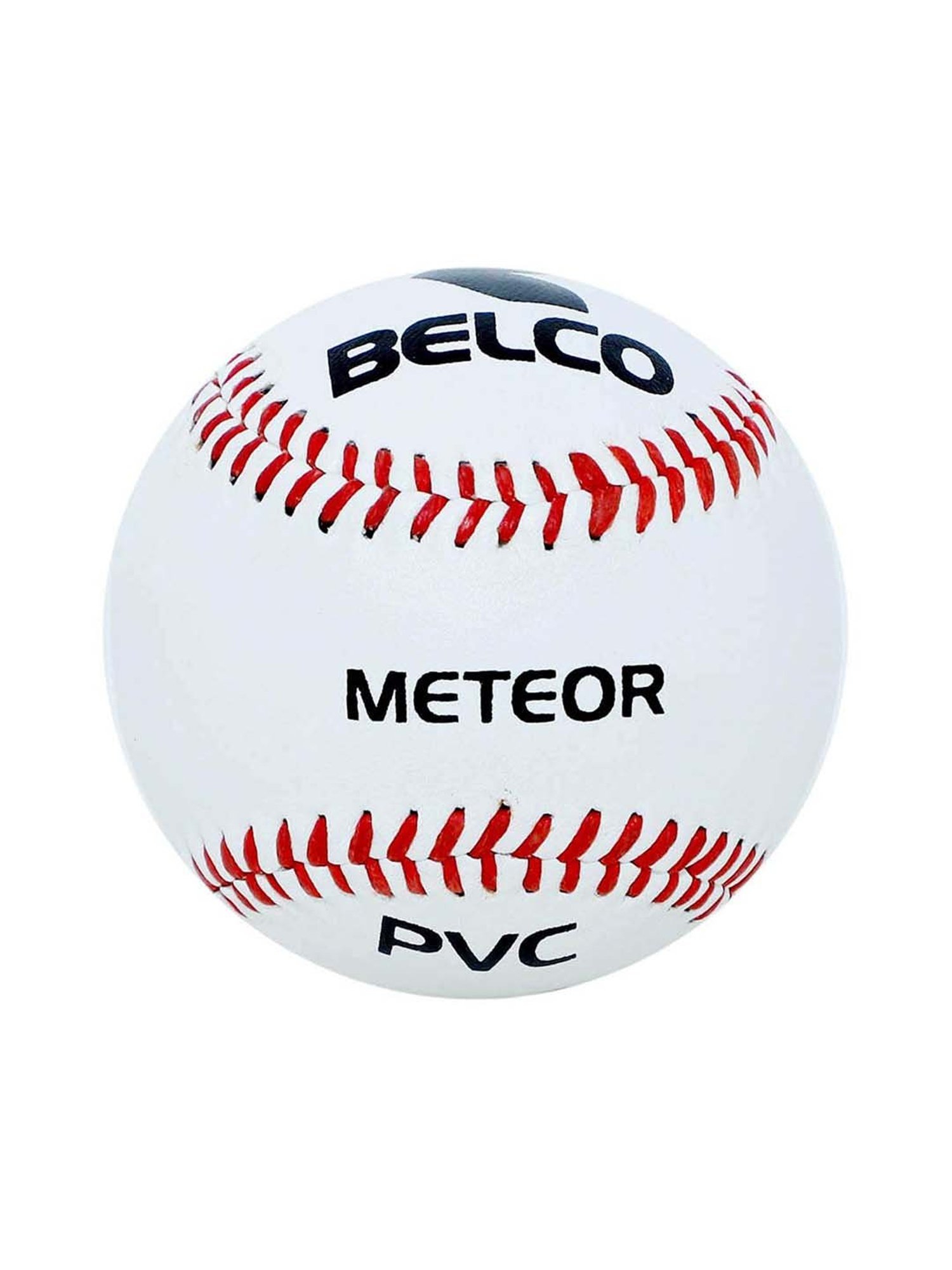 Belco White PVC Competition Grade Baseball (Pack of 6)