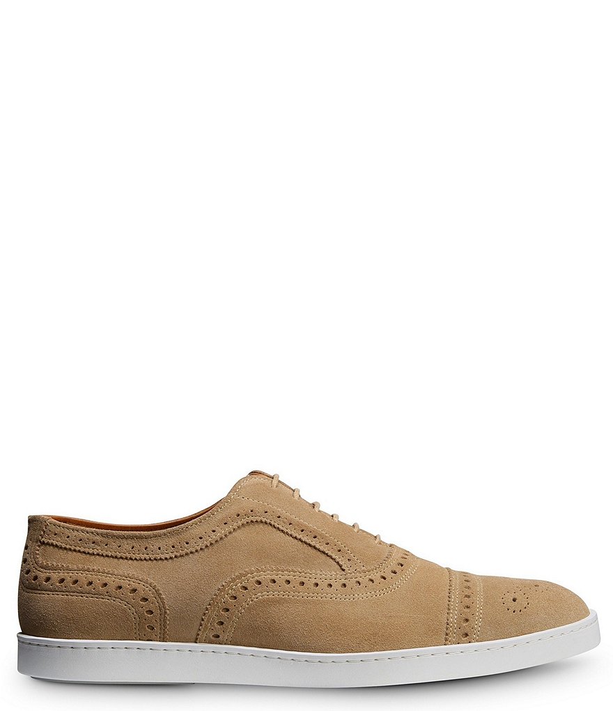 Allen-Edmonds Men's Strand Suede Lace-Up Sneakers